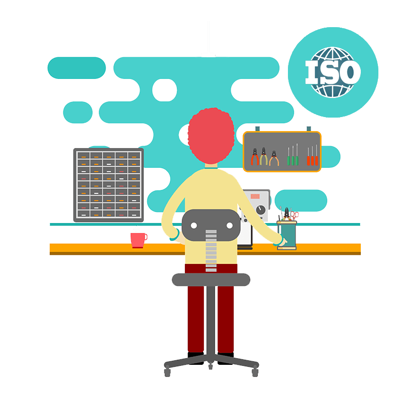 دارای گواهینامه استاندارد ایزو رضایتمندی مشتریان